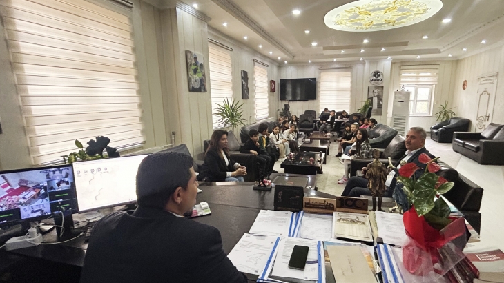 Şehit Filiz Koçak İlkokulu öğrencilerini Halkın Belediyesinde misafir ettik