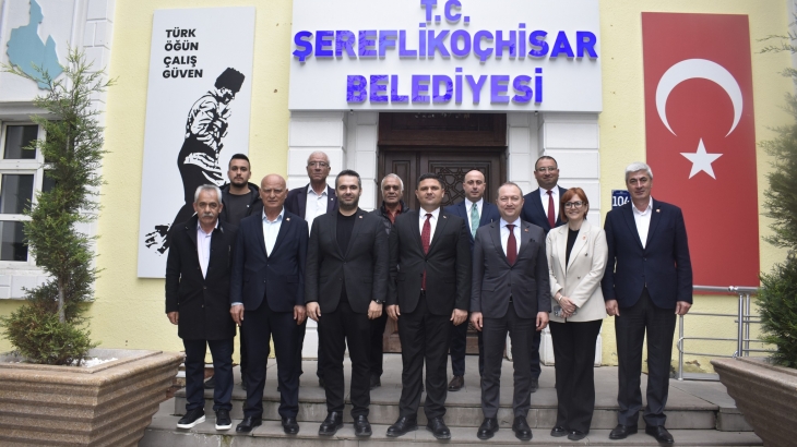 Şereflikoçhisar ve Evren’de saha çalışmalarını sürdüren Cumhuriyet Halk Partisi heyetinden ziyaret