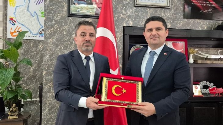 Şereflikoçhisarlılar Dayanışma ve Kültür Derneği (ŞEDER) Başkanı Cevdet Mutlu'dan Ziyaret