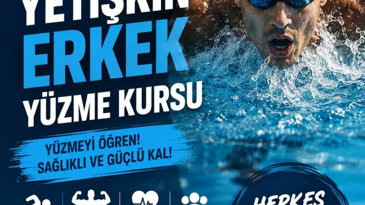 ÜCRETSİZ YETİŞKİN ERKEK YÜZME KURSUMUZ BAŞLIYOR!