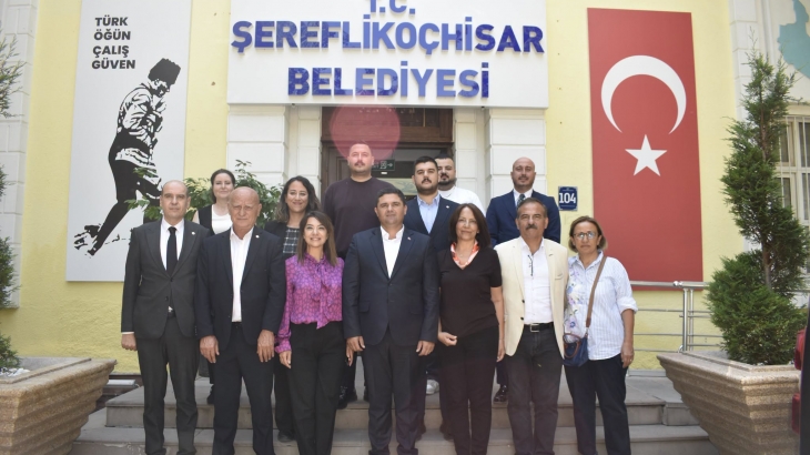 YENİ Parti Ankara Heyetinden Şereflikoçhisar Belediyesi’ne Ziyaret