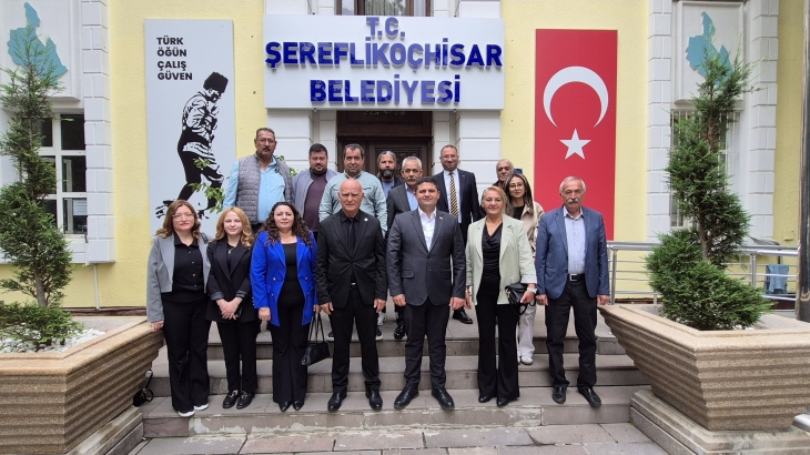 Yeni Parti'den Başkanımız Mustafa Koçak'a ziyaret