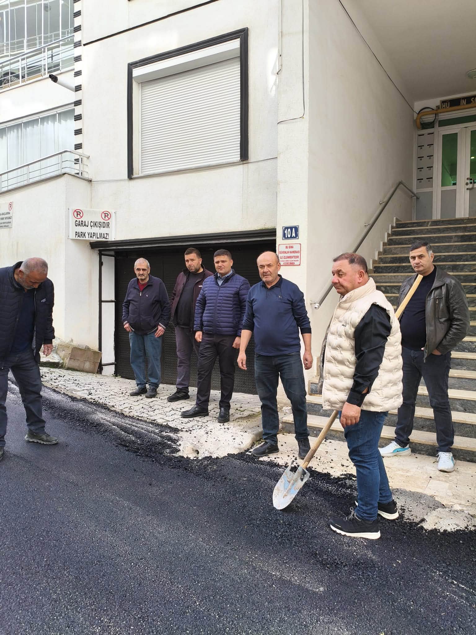 Pazar Günü Ekici Mahallemizde Sıcak Asfalt çalışmaları