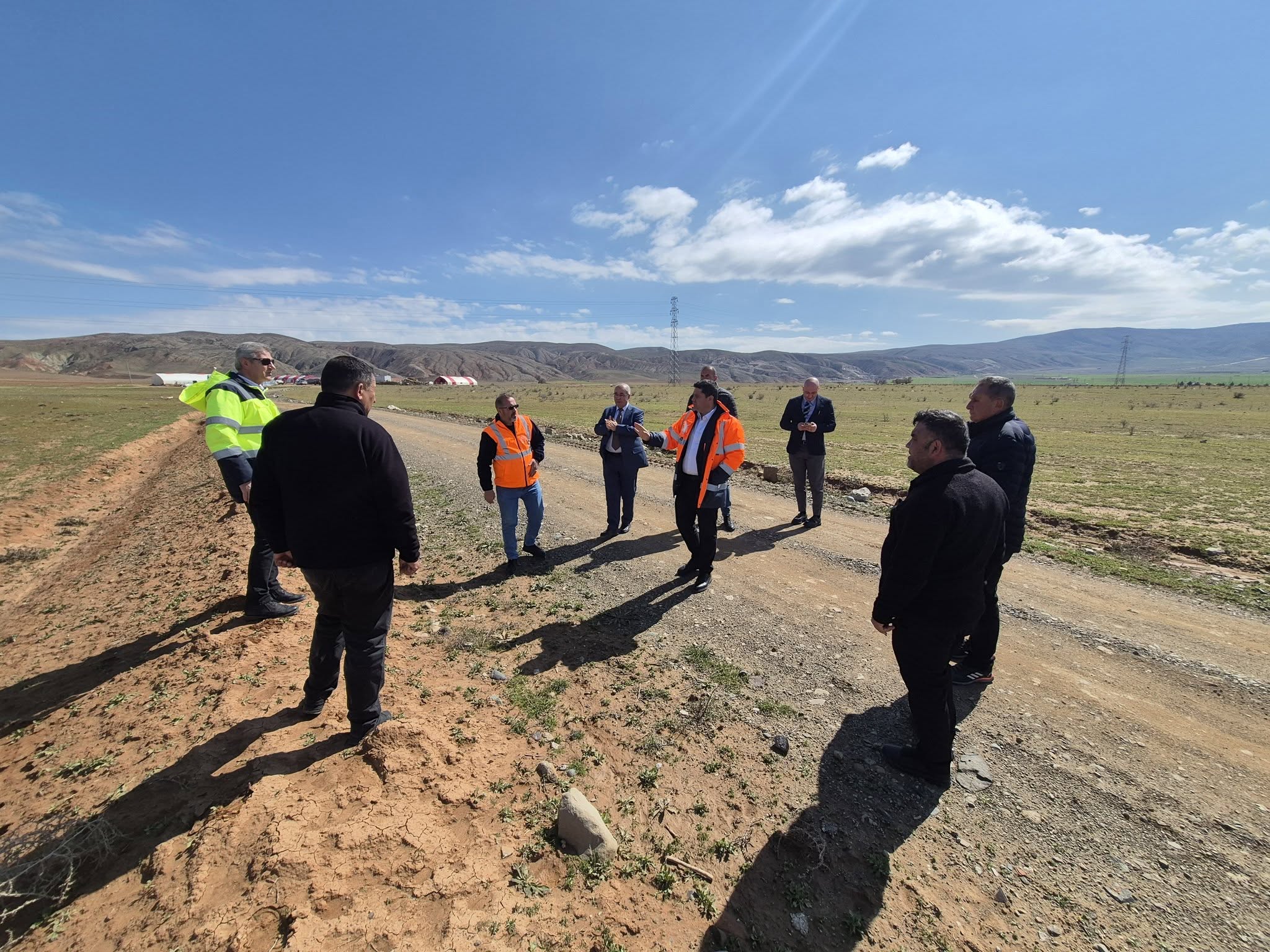 Sağanak yağış sonrası Mustafacık Mahallemizde saha incelemelerinde bulunduk