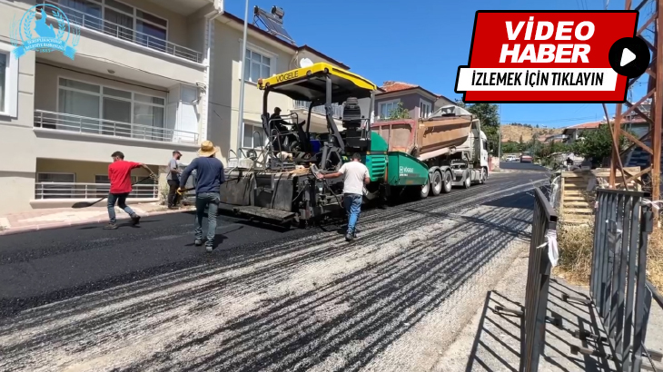 Sanayi Mahallesi Asfalt Serim Çalışması