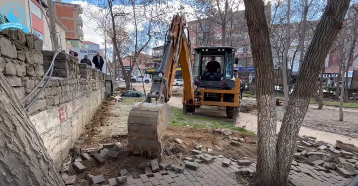 Şehrimizin dört bir yanında çalışmalarımıza  devam ediyoruz