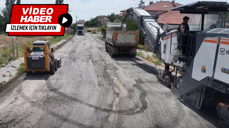 Yollarımızı yeni sıcak asfalt serimine hazır hale getiriyoruz