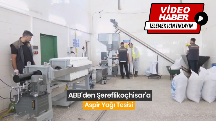 Aspir Soğuk Sıkım Pres Ünitesi halkımızın hizmetinde