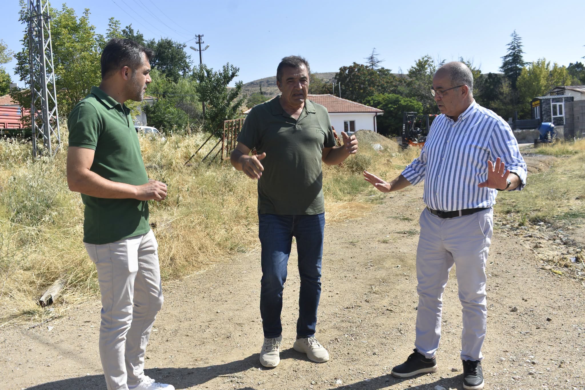 Gasilhane ve Taziyeevi Projesi kapsamında saha incelemeleri gerçekleştirildi
