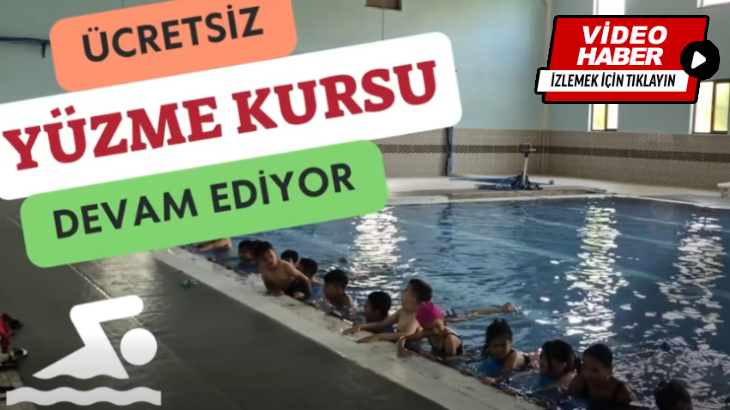 Ücretsiz Yüzme Kursumuz Devam Ediyor