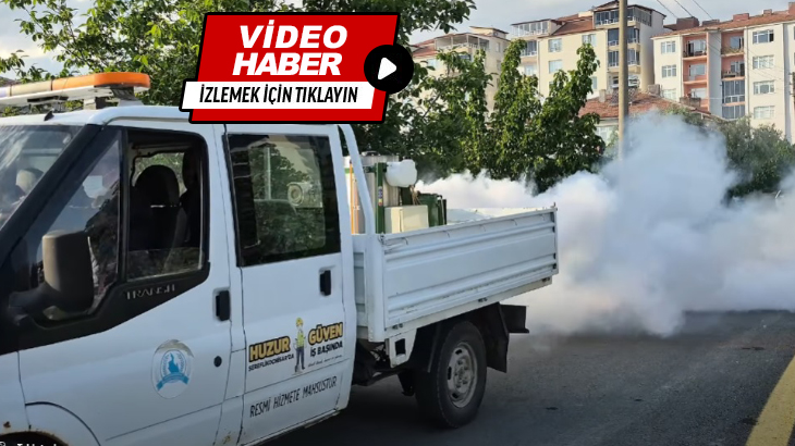 Vektörle mücadele kapsamında yoğun ilaçlama çalışmaları devam ediyor